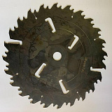 Пила дисковая Ø650х50х6,0/4,0 z(24+24)+6 WoodTec